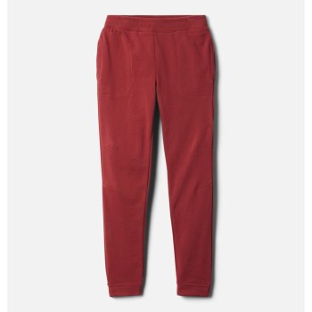 Columbia Broek Meisjes, Branded French Terry Jogger Rood, 41IMZOKUY